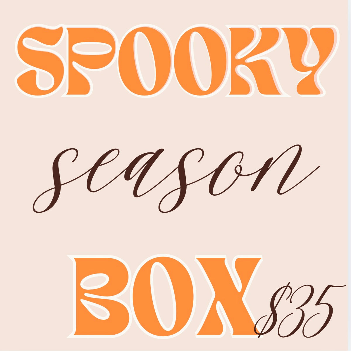 Spooky season box