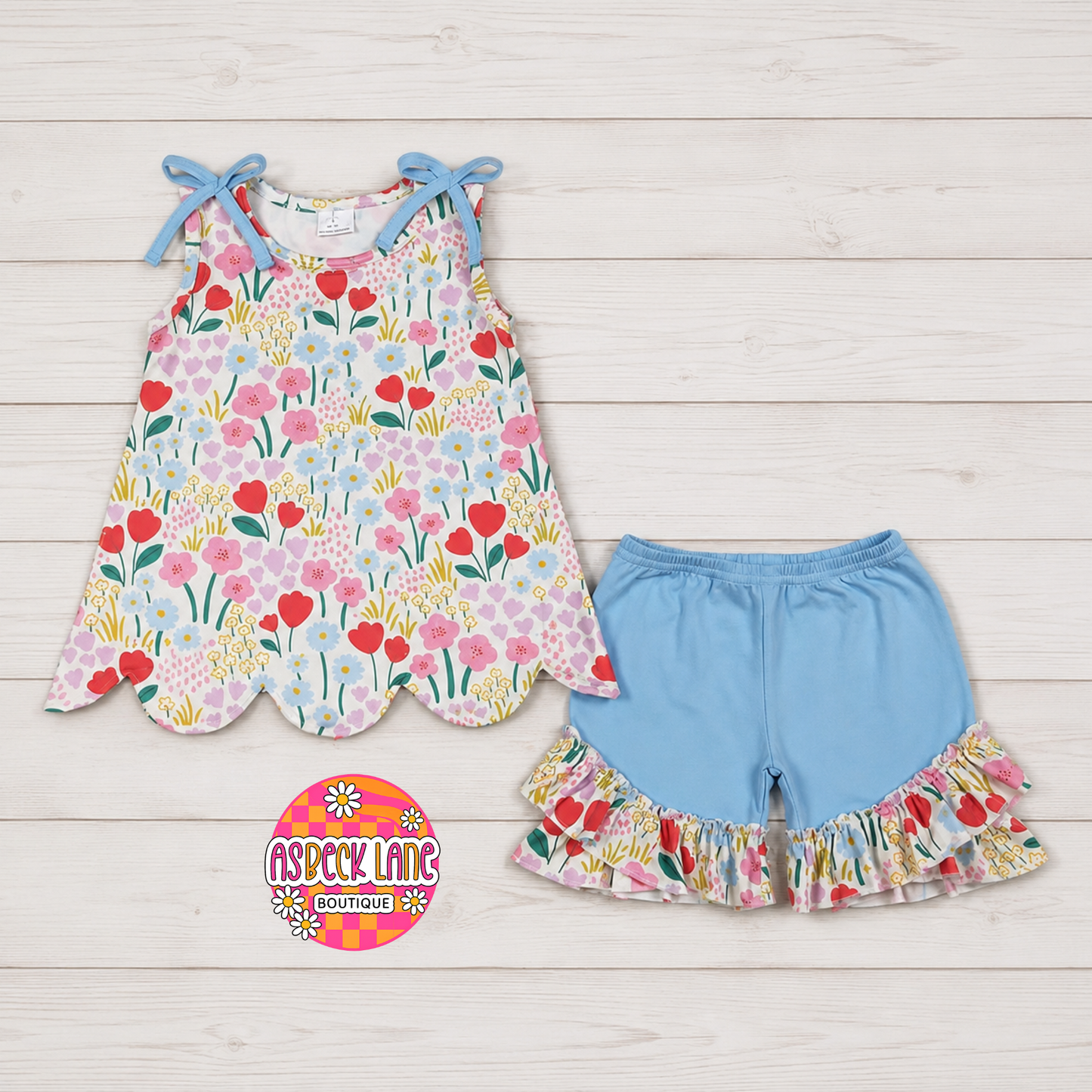Wild Flower Tank Set