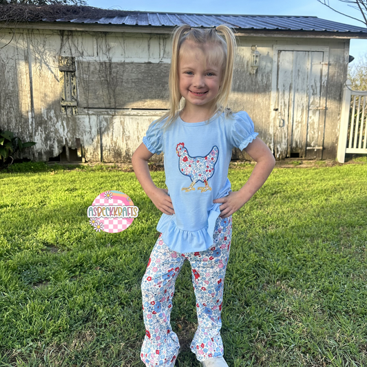 Sassy chick pant Set