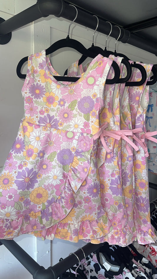 Pastel petals active dress