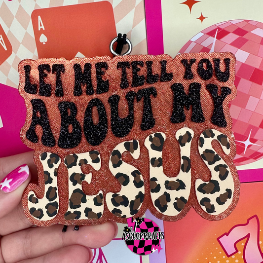 Let me tell you about my Jesus cheetah