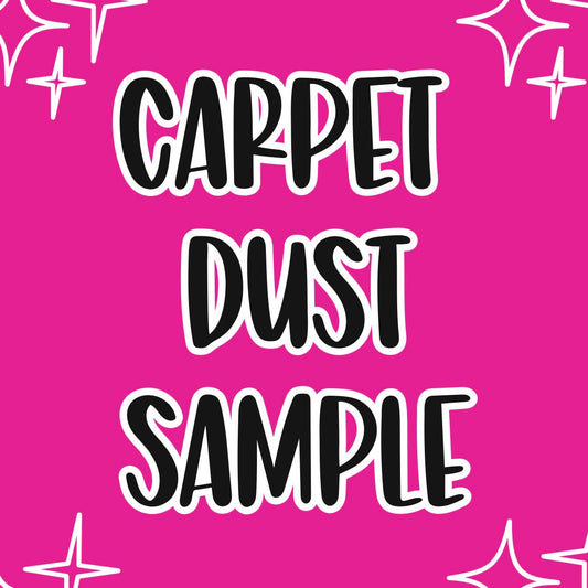 Carpet dust SAMPLE