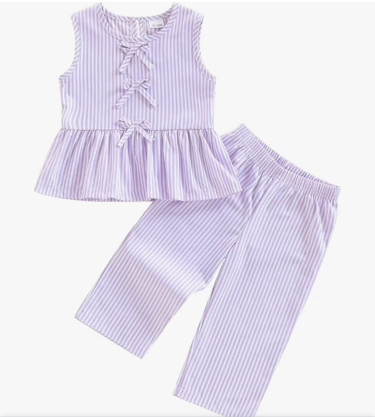 Lavender bow set