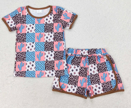 Cactus patch short set