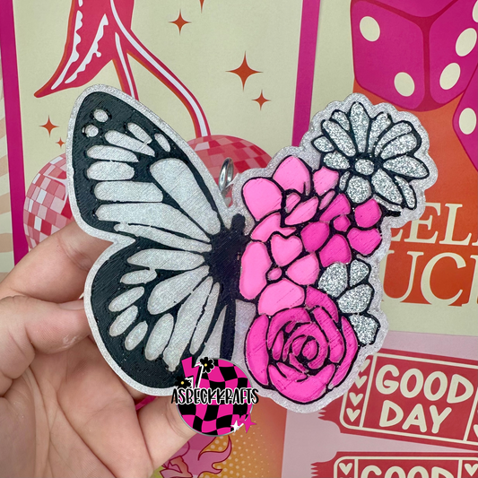 Floral butterfly
