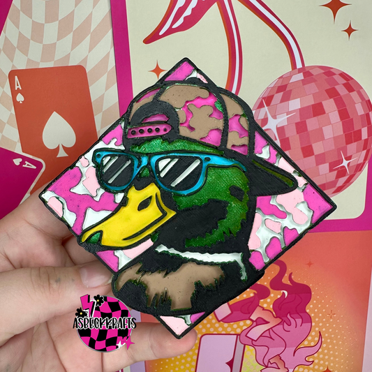 Pink camo Duck